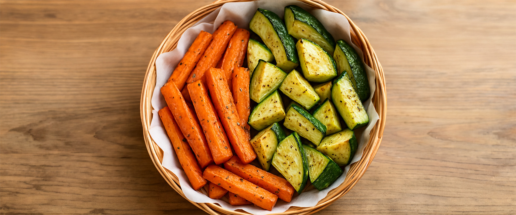 Airfryer-Gemüseplatte