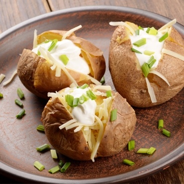 Gefüllte Kartoffeln