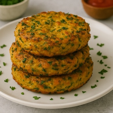 Vegetarische Gemüselaibchen