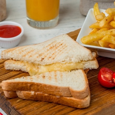 Airfryer Käsesandwich