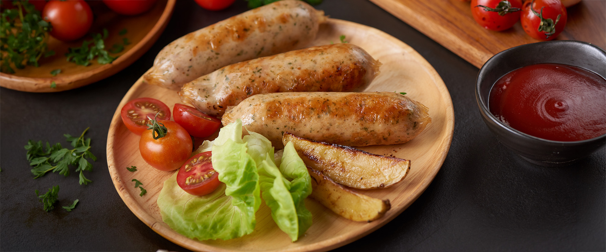 Knackige Mini-Bratwürste