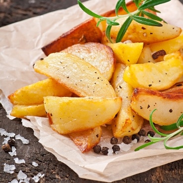 Parmesan-Kartoffelscheiben