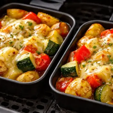Mini-Raclette aus dem Airfryer – perfekt für Silvester