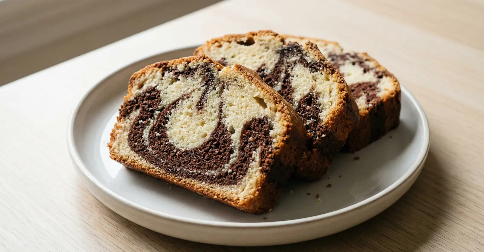 Saftiger Marmorkuchen
