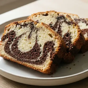 Saftiger Marmorkuchen