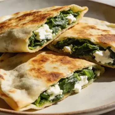 Spinat-Feta-Taschen