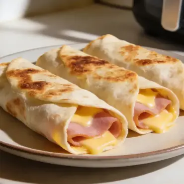 Schinken-Käse-Wraps