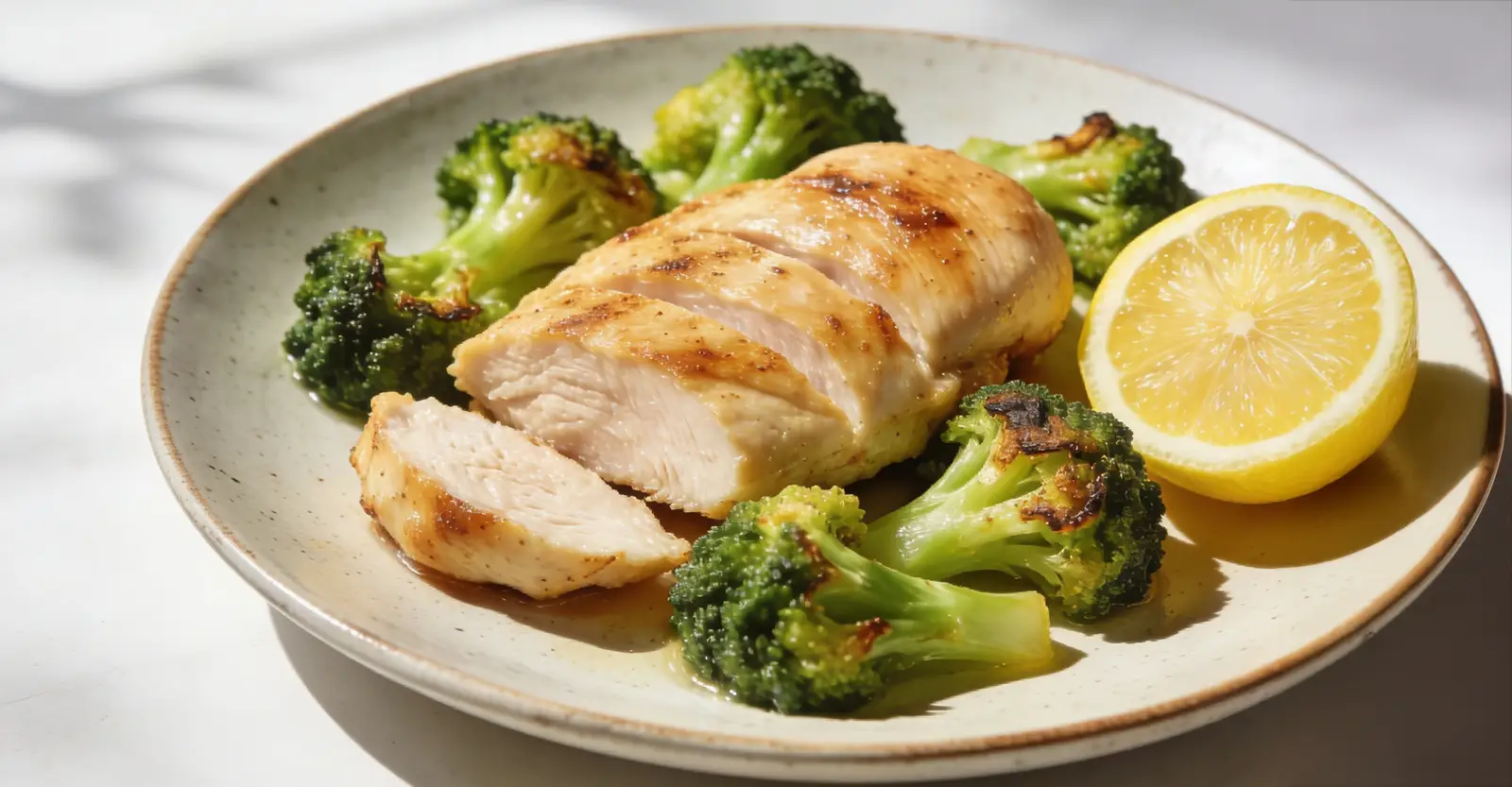 Zitronen-Hähnchen mit Brokkoli