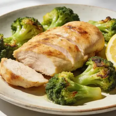 Zitronen-Hähnchen mit Brokkoli