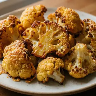 Blumenkohl mit Parmesankruste