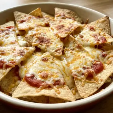 Chili-Käse-Nachos
