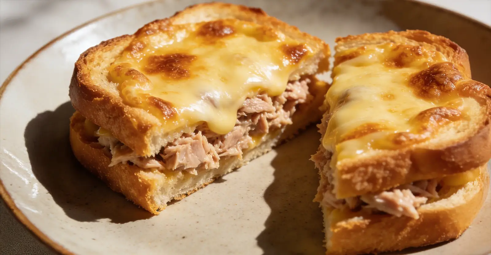 Thunfisch-Schmelz-Toast