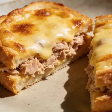 Thunfisch-Schmelz-Toast