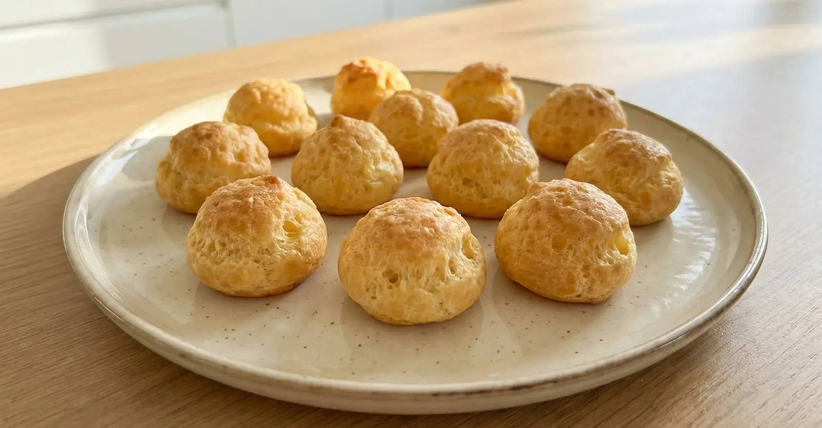 Knusprige Käse-Wolken