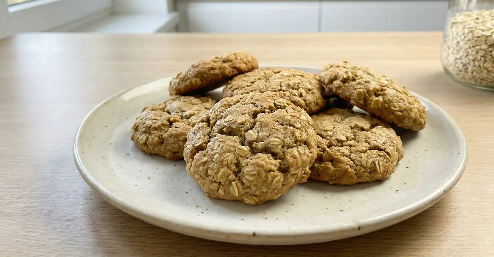 Gebackene Bananen-Cookies
